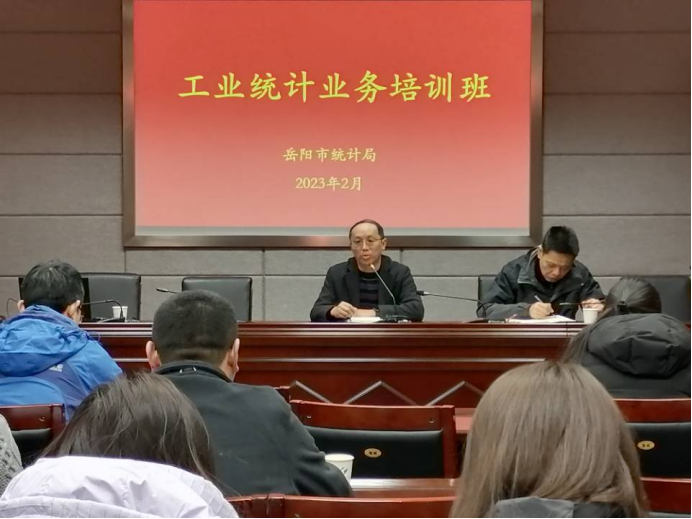 岳阳市统计局召开工业统计业务培训会议