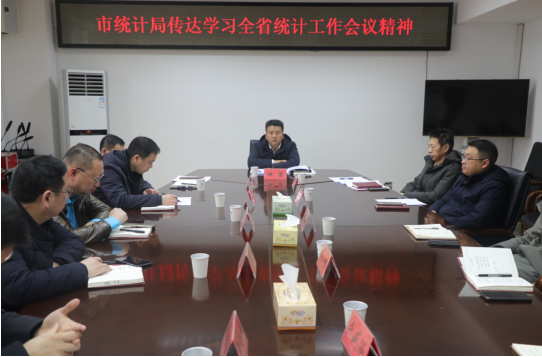 岳阳市统计局传达学习全省统计工作会议精神